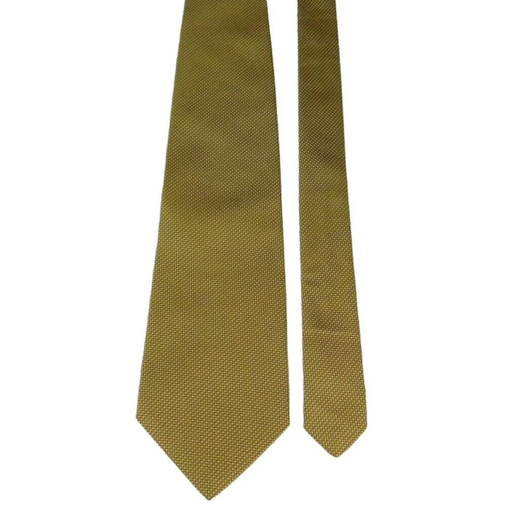 Courage Hand Sewn Gold Silk Necktie